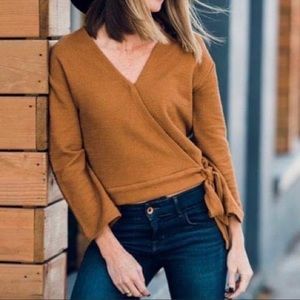 NWT Madewell Texture & Thread Top.